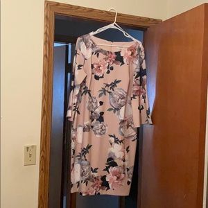 Calvin Klein Floral Formal Dress